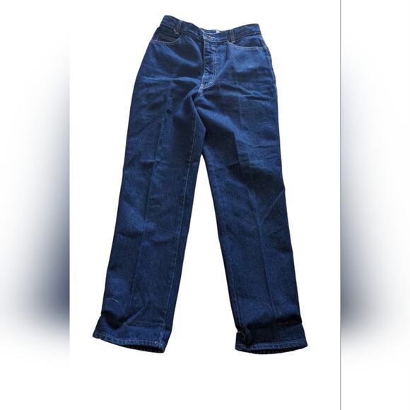 CLEARANCE Calvin Klein Vintage High Rise Dark Wash Ladies Jeans 10 - Picture 12 of 12